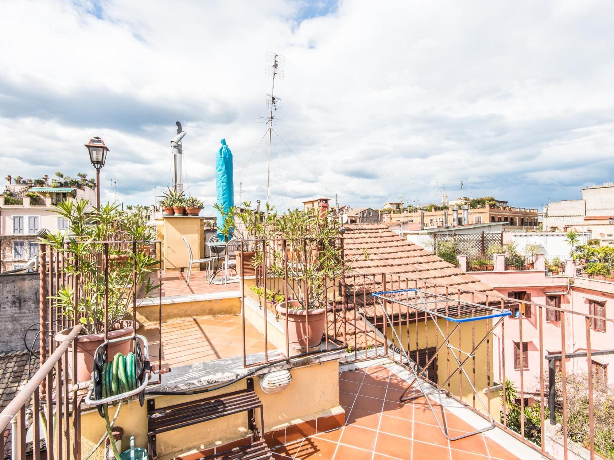 Pallaro Terrace Apartment Rome Buitenkant foto